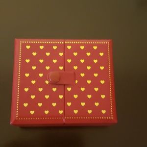 Red and Gold 3 row ring case